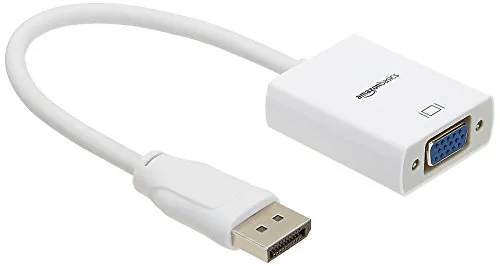 AmazonBasics DisplayPort to VGA Display Monitor Adapter, 5-Pack