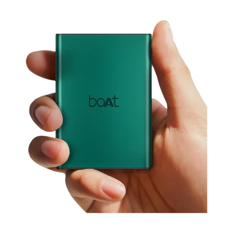 boAt 20000 mAh 22.5 W Compact Pocket Size Power Bank (Emerald Gre...more
