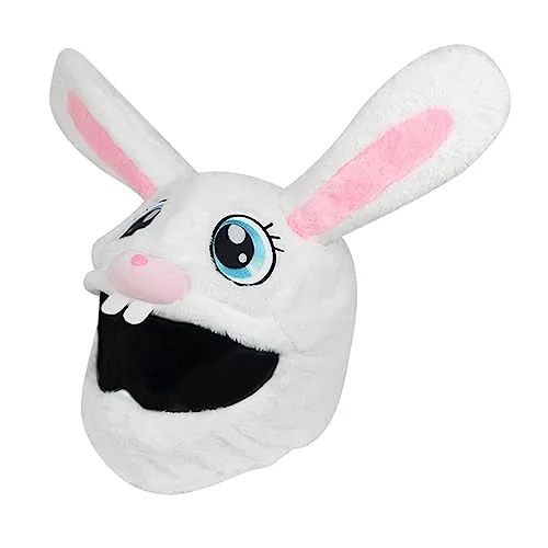 SAZ DEKOR Helmet Cover Sleeve for Full Face Helmets Motorbike Plush Funny Helmet Cover Rabbit | Helmets for Men | axor Helmets for Men Helmets ||