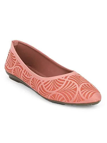 ICONICS Women's Ballerinas, Pink, 3