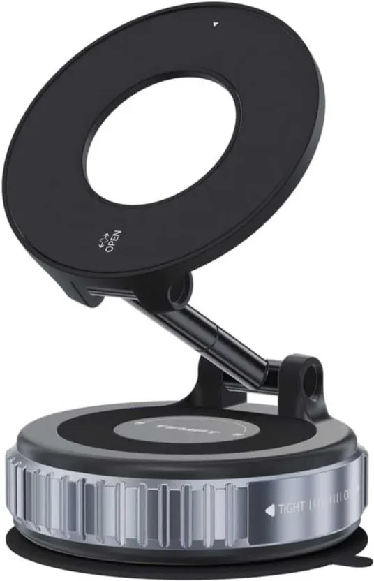 Arbolex K007 Vacuum Suction Magnetic Car Phone Mount, Aluminium A...more