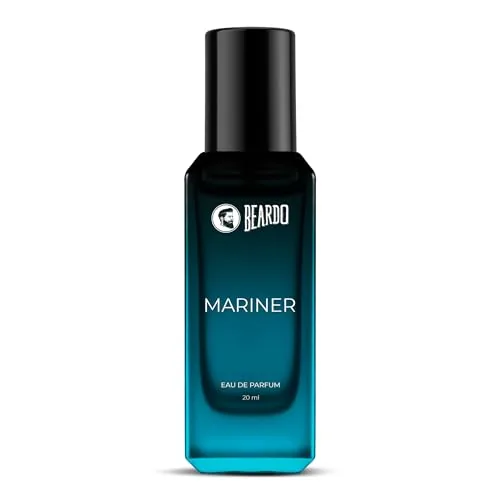 Beardo Mariner Perfume For Man, 20ml | Marine, Fresh, Musky Perfume For Men | Eau De Parfum | Perfume For Man | Long Lasting Fragrance | Gift For Men | Husband | Boyfriend