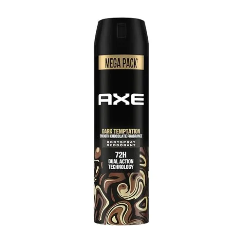 Axe Dark Temptation Long Lasting Deodorant Bodyspray for Men 215 ml