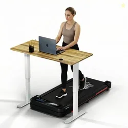 Lifelong Walking Pad Treadmill | 3 HP Motor | 2-Level Manual Incline | LED Display Treadmill (Max Weight:110 kg)