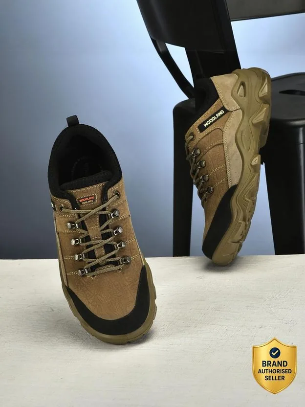 WOODLAND Lace Up Lightweight Breathable Comfortable Daily Use Cas...more