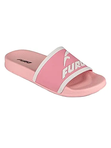 Furo by Red Chief Women's FURO White Flip Flops-4 UK (FWS010 161_4)