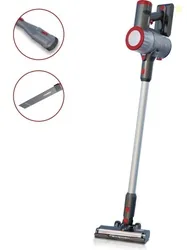 EUREKA FORBES Kordfree K10 Lite Cordless Vacuum Cleaner (Grey, Silver & Red)