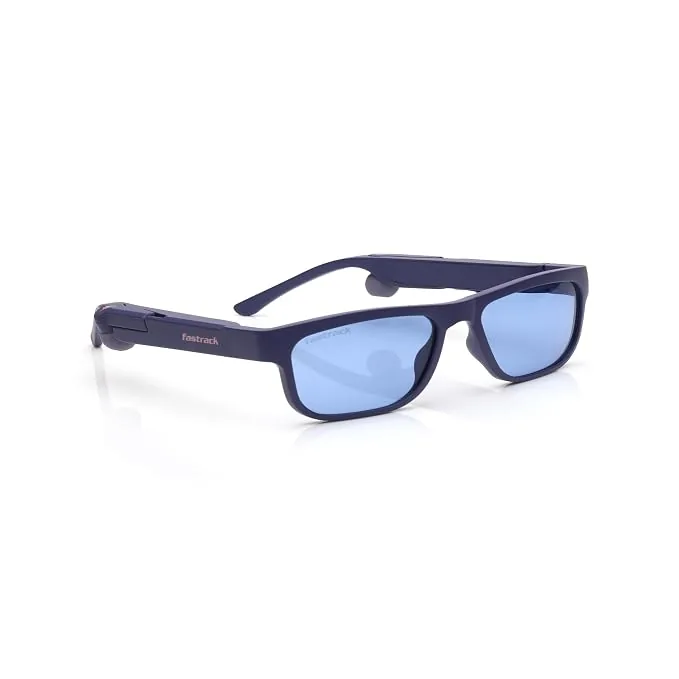 Fastrack Vibes polarized UV protection smart Sunglasses with music, taking phone calls, and get navigation updates via built-in Bluetooth speakers (Me