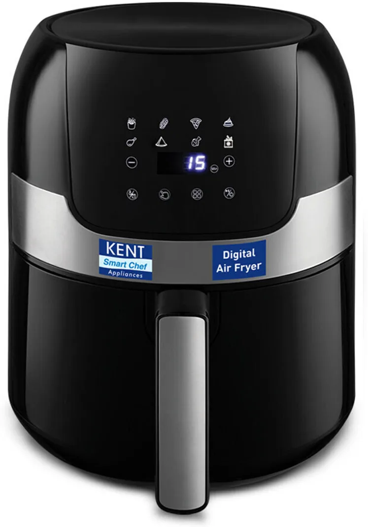 KENT Digital Air Fryer 4 L Capacity & 1400 W|Fry, Grill, Roast, Steam & Bake Air Fryer  (4 L)