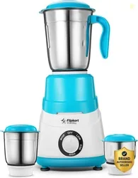 Flipkart SmartBuy Pento Blue 500 W Mixer Grinder Pento | 3 Jars | Sky Blue