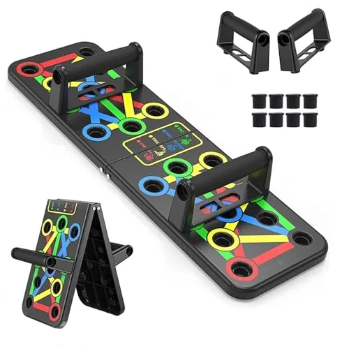 SKYCELL Push Up Board: Versatile Push Up Stand for Chest Workout & Home Gym Exercise Pushup Stand, Ideal Home Gym Equipment for Strength Training and Fitness, Durable and Ergonomic
