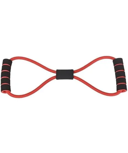 Professional Figure 8 Resistance Band for Yoga & Strength Training - Shoulder Stretch, Chest Expander & Workout Loop - Home Gym Equipment for Men & Women (Multicolor)