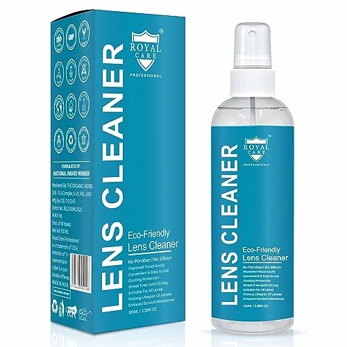 ROYAL CARE PROFESSIONAL Lens Scratch Remover,100ML Repair Lens Glass Grinding Scratch,Glasses Cleaner Spray for Sunglasses Screen Cleaner