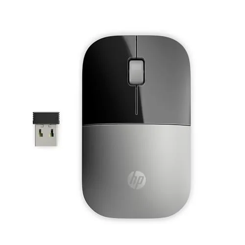 HP Z3700 USB Wireless Mouse/2.4GHz wireless connection/ 1200DPI (Silver)