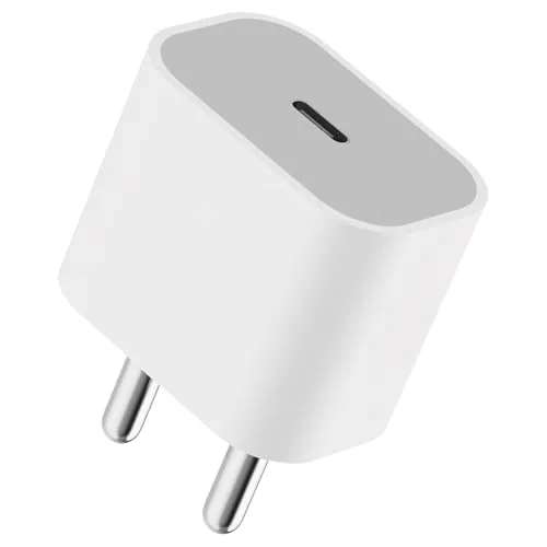 RAVIAD 20W Original (MFi-Certified) Super Fast Charger Adapter Compatible with iPhone 17 Pro Max/17 Pro/17 Air/17, iPhone 16 Pro Max/16 Pro/16 Plus/16 & 15/14/13/12/11/X/8 Series by Sakit