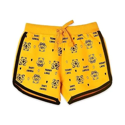MIST N FOGG Cotton Shorts for Girls Shorts