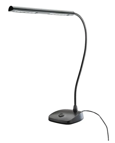 Konig & Meyer 12296-000-55 LED Digital Piano Lamp, Black