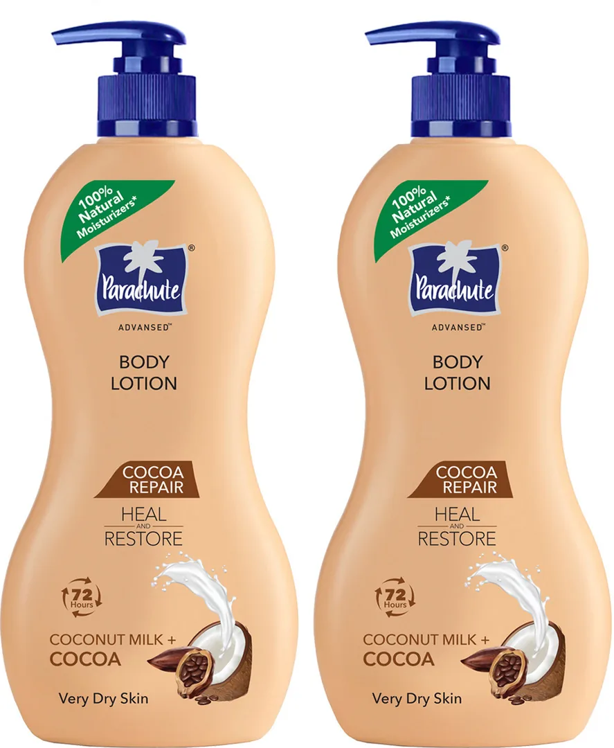 Parachute Advansed Cocoa Repair Body Lotion , Intense Moisture, 400ml 800 ml