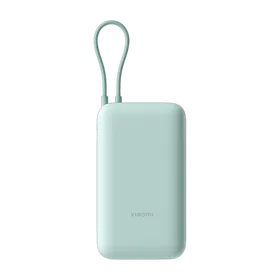 Mi 20000 mAh 22.5 W Compact Pocket Size Power Bank Luxe Green, Lithium Polymer, Fast Charging for Mobile, Earbuds, Smartwatch, Tablet