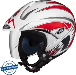STUDDS Marshall D1 Motorbike Helmet White