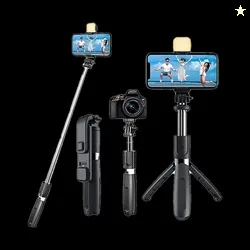 NAFA Bluetooth Selfie Stick (Black, Remote Included)