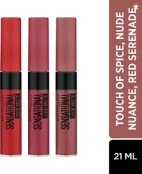 MAYBELLINE NEW YORK Liquid Matte PO3 (Touch of Spice, Nude Nuance...more