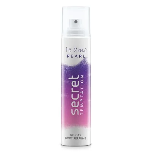 Secret Temptation Te Amo Pearl No Gas Deo Body Spray, Long Lasting Dodorant for Women, 120ml