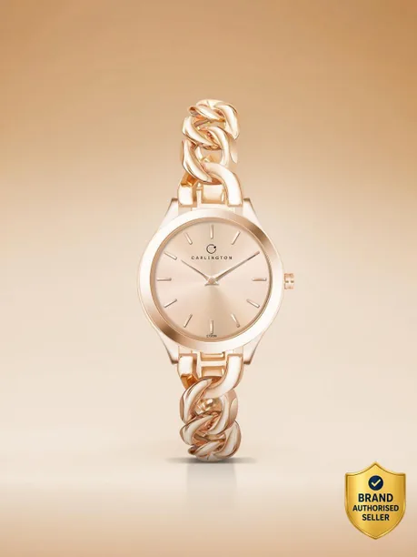 Carlington Carlington Iconic Series Premium Ladies Wrist Watches Analog Watch  - For Women CT 2036 RoseGold