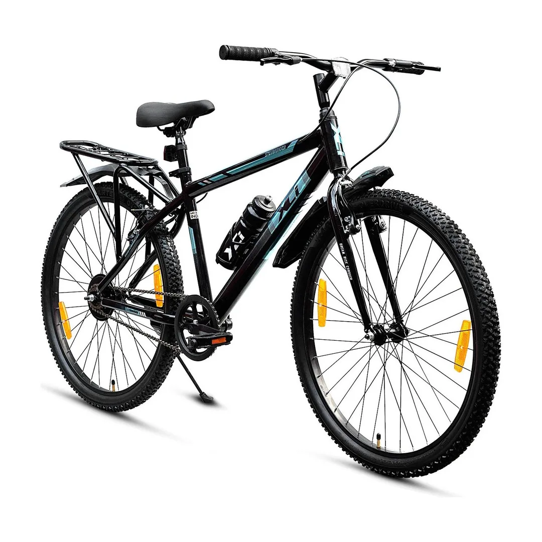 XCi Stormrider Single Speed for Men Rigid Suspension MTB Bicycle 17-inch-Black Blue 26 T (inch) Mountain Cycle Single Speed, Blue, Rigid