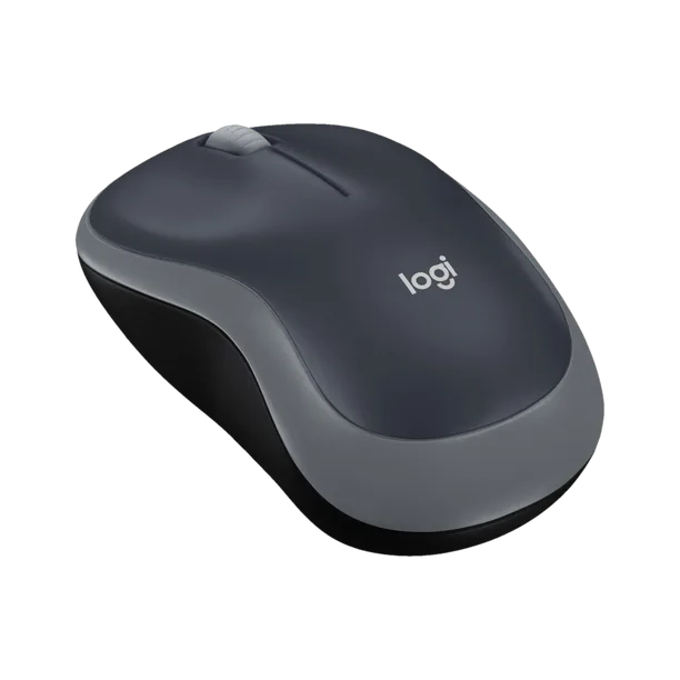 Logitech B175 Ambidextrous Optical Mouse with 1000 DPI, Smart Auto-Sleep Mode, Up to 12 Months Battery Life 2.4GHz Wireless, Black