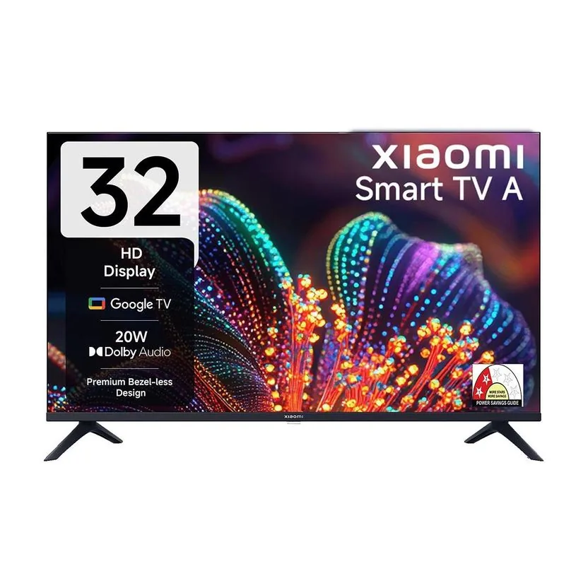 XIAOMI A 80 cm (32 inch) HD Ready LED Smart Google TV with 200+ F...more