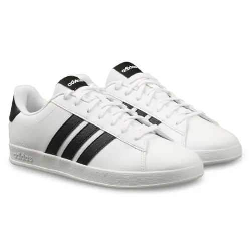 adidas Men Hopskotch Sneaker M Sneaker Casual Shoe, White, 8