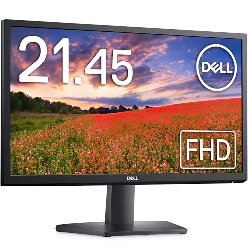 Dell SE2225H 22" (55.88 cm) FHD Monitor 1920x1080 Pixels, Refresh Rate 60Hz, VA Panel, 5-Year warranty, Brightness 250 cd/m², Contrast Ratio 3000:1, Ports: 1 x HDMI 1 x VGA, Adjst Tilt |Black