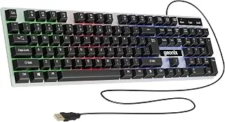 Cruiser K5, Wired Gaming Keyboard, 104 Keys, 1.5m Cable, 12 Multimedia Keys, USB Interface, RGB Colour, Plug and Play