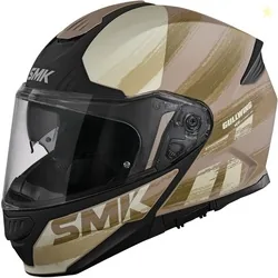 SMK Gullwing Tourleader with Dual Visor MA-747 S Motorbike Helmet Orange & Yellow