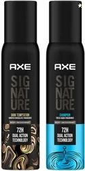 AXE SIGNATURE SIGNATURE Dark Temptation and Champion Deodorant No...more