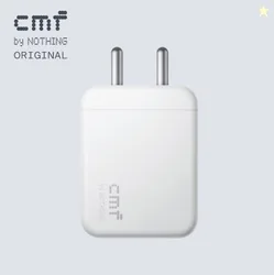 CMF by Nothing 33 W Quick Charge 3 A Wall Charger for Mobile White