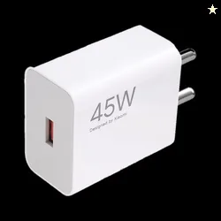 XIAOMI by Mi 45 W PD 4 A Wall Charger for Mobile with Detachable Cable White, Cable Included
