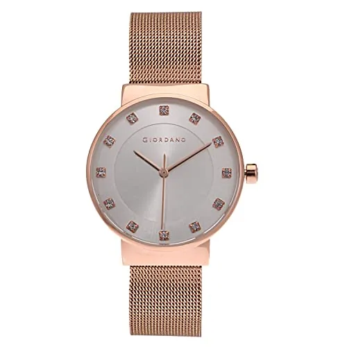 Giordano Analog Silver Dial Women's Watch - A2062-22
