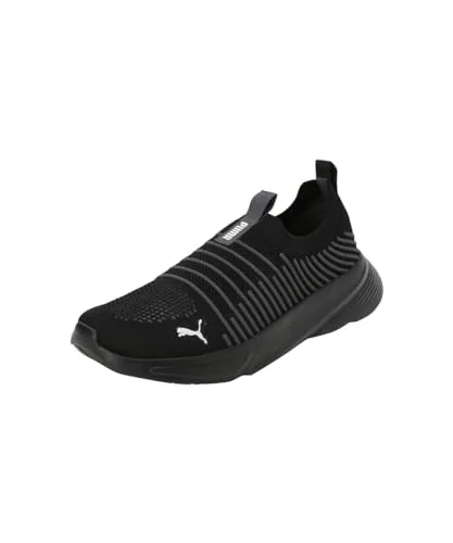 PUMA | Kardio Men's Slip-On Shoes | Black-Dark Coal-White | 9UK