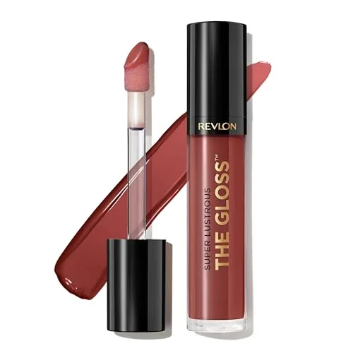 Revlon Super Lustrous Lip Gloss, Non-Sticky, Hydrating, High Shine Finish, 270 Indulge In It, 0.13 oz