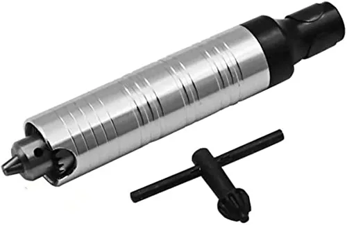 Diy Crafts 10127 Steel Electric Handle Speed Adjustable Drill, Flex Shaft Rotary Handy Hand Drill Machine, # 15, Silver