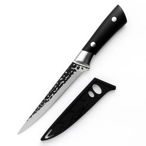 Machado Serbian Chef Knife - High Carbon Clad Steel Usuba Butcher Cleaver, Full Tang Kitchen Chef Knives - Ideal Fathers & Mothers Day Gifts
